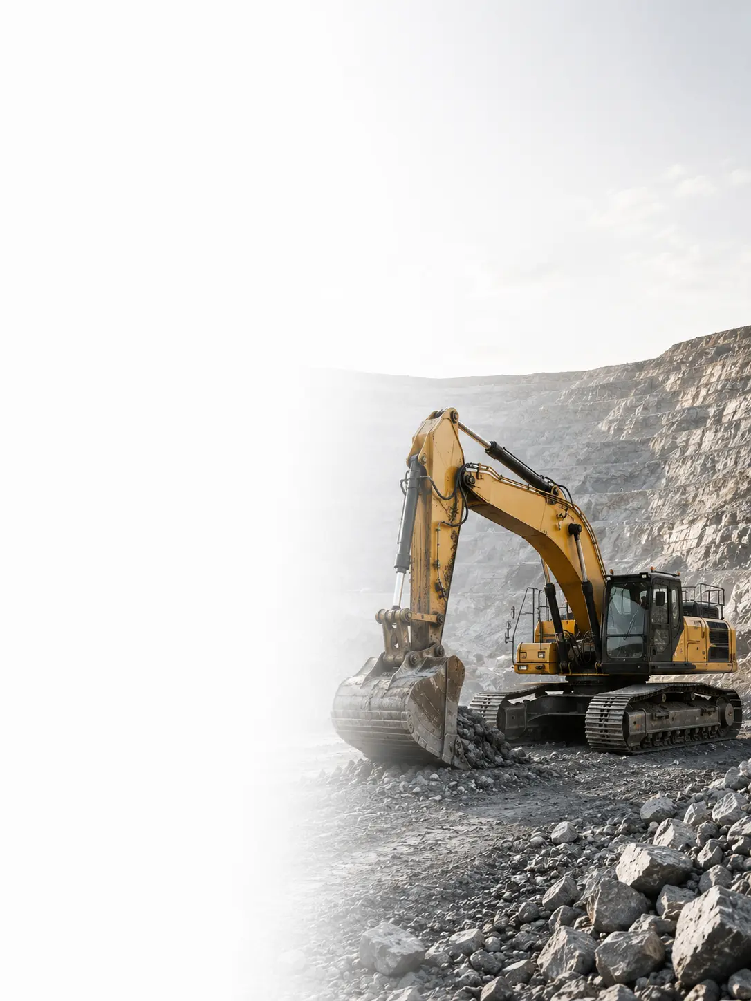 Industrial vehicle in mining environment